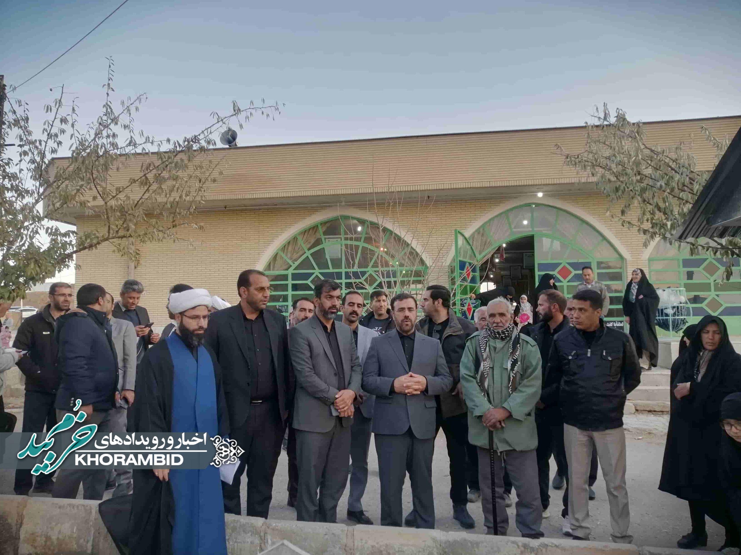 استاندار فارس اولین سفر شهرستانی خود را از شهیدآباد خرم‌بید آغاز کرد