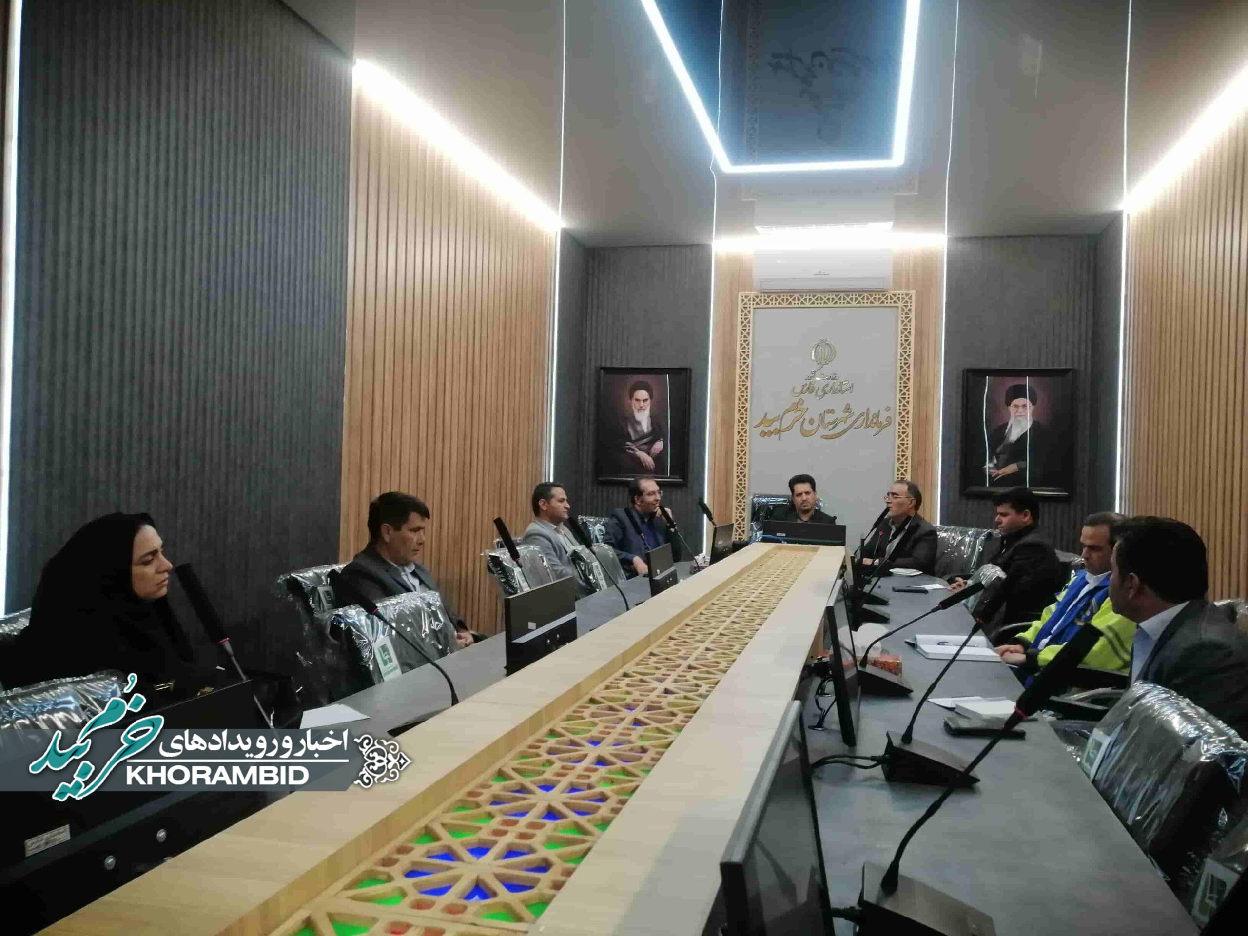 کمیته پیشگیری و کنترل بیماری‌های غیر واگیر شهرستان خرم بید برگزار شد