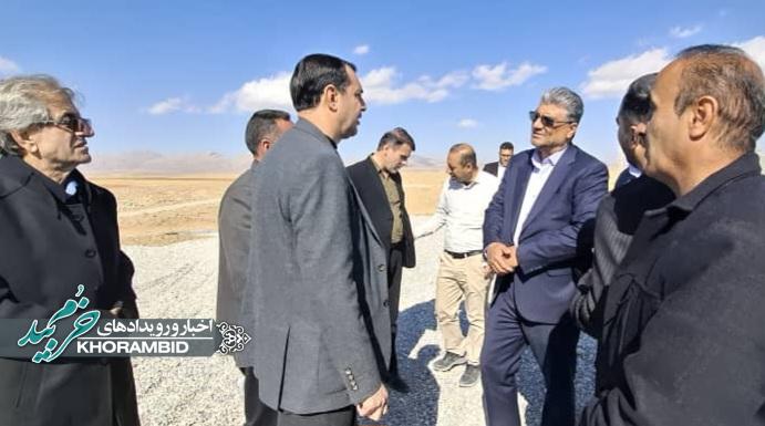 بازدید فرماندار خرم‌بید و نماینده مجلس از پروژه‌های عمرانی شهرستان