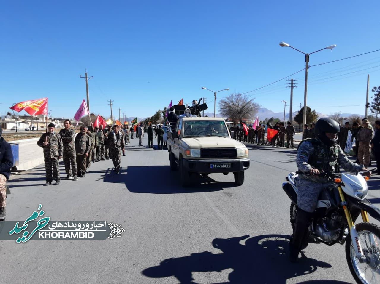 گزارش تصویری | آغاز رزمایش بسیج در شهرستان خرم بید گزارش تصویری | آغاز رزمایش بسیج در شهرستان خرم بید