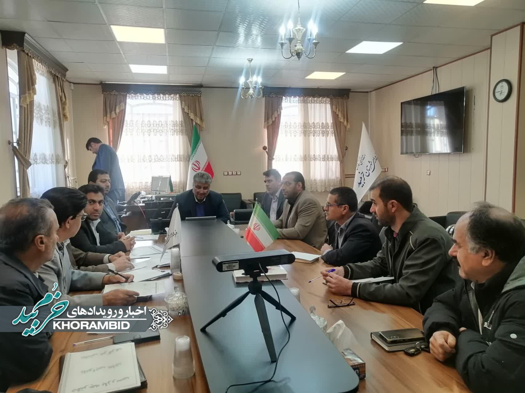 نهمین جلسه کارگروه آرد و نان شهرستان برگزار شد