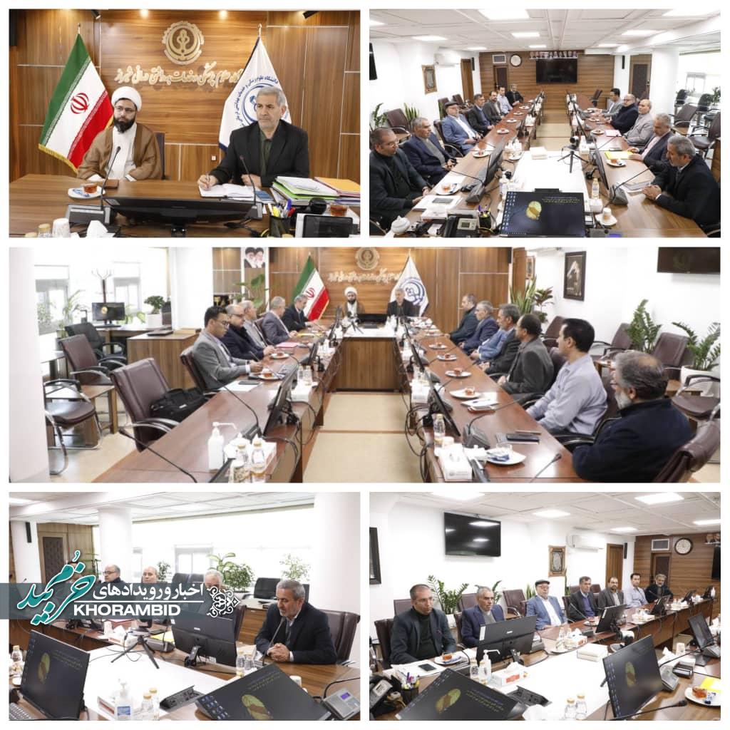 دیدار رئیس دانشگاه علوم پزشکی شیراز با مسئولان و خیرین سلامت شهرستان خرم‌بید