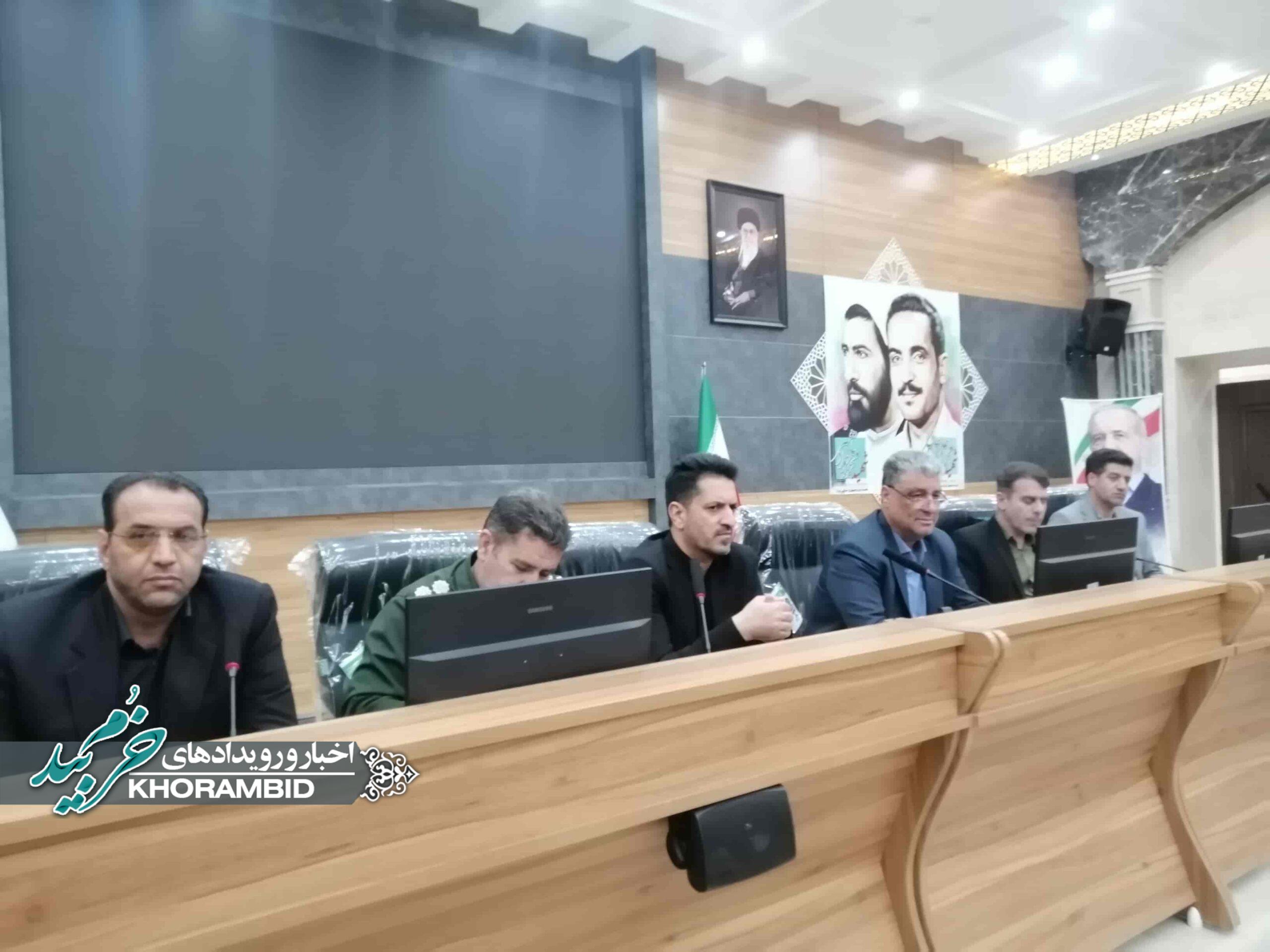 گالری تصاویر | برگزاری آخرین جلسه شورای اداری شهرستان خرم‌بید در سال 1403