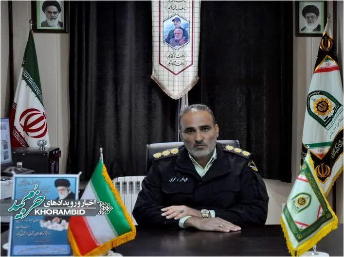 عملکرد يکساله پليس خرم بید در زمينه مبارزه با موادمخدر