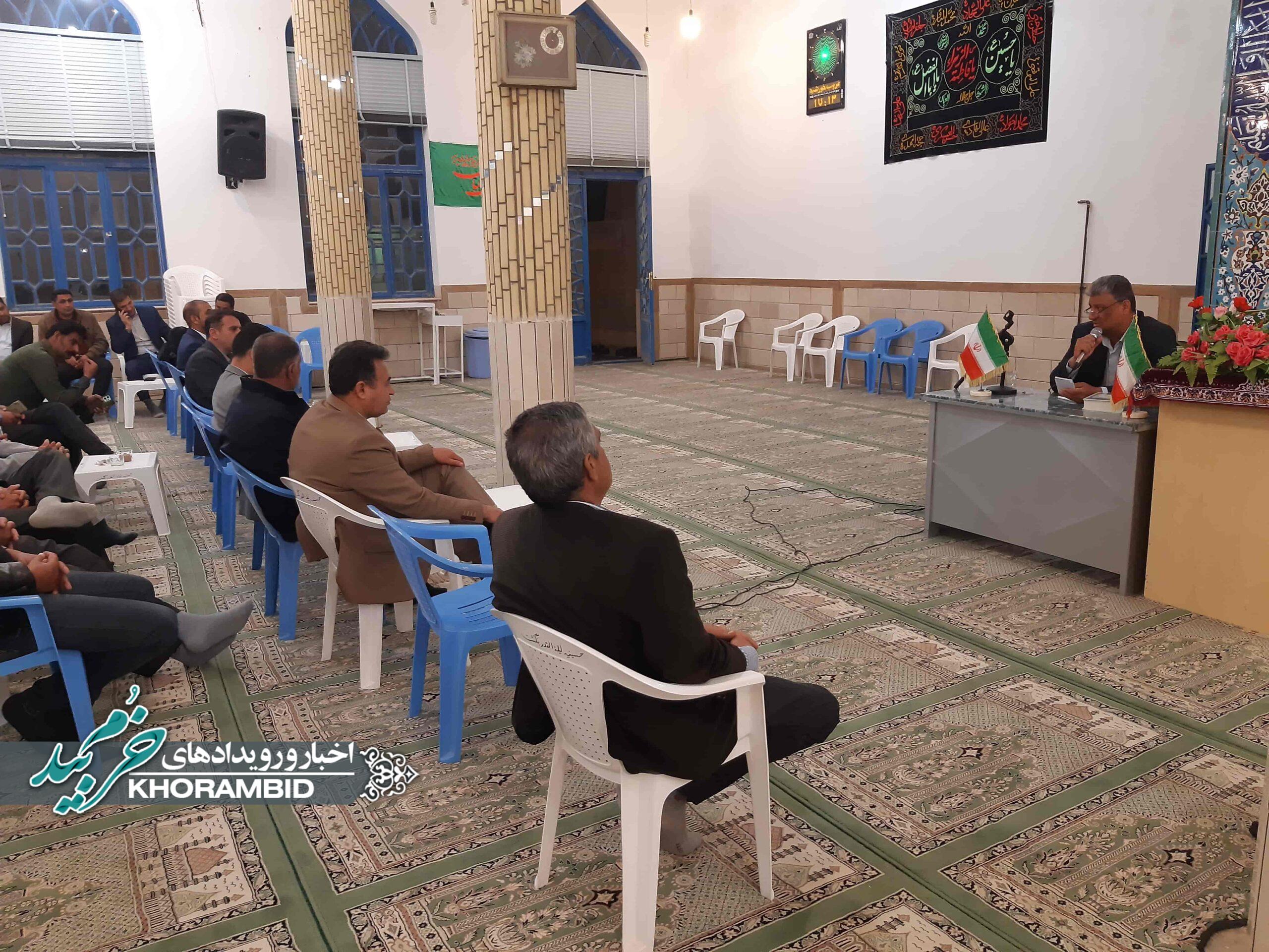 دیدار صمیمانه اهالی بنگشت با فرماندار خرم‌بید؛ گفتمان مردمی برای حل مشکلات محله