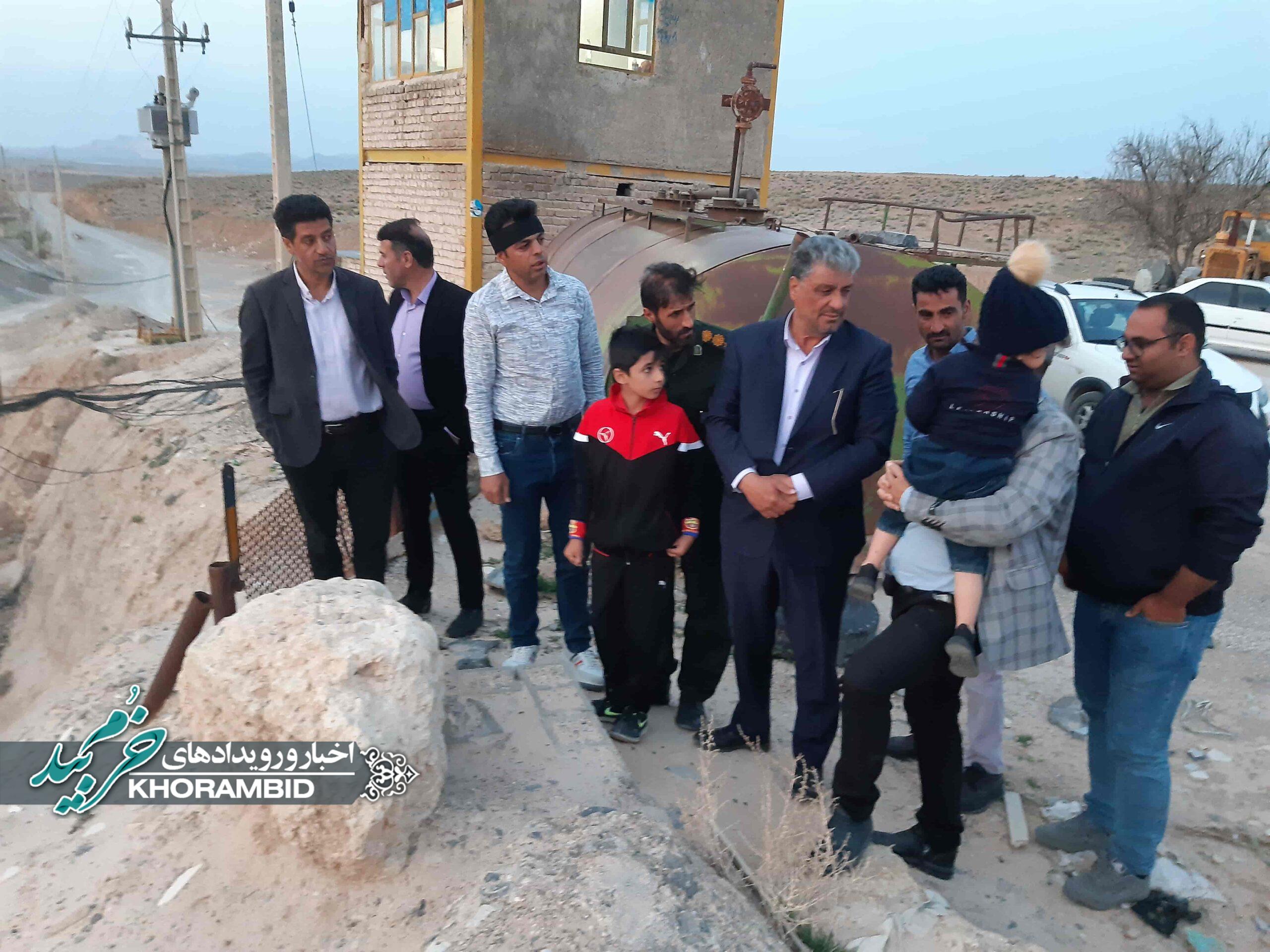 گزارش تصویری | بررسی مشکلات گلزار شهدا، سنگ‌شکن و طرح هادی مسکن روستایی در قاضیان
