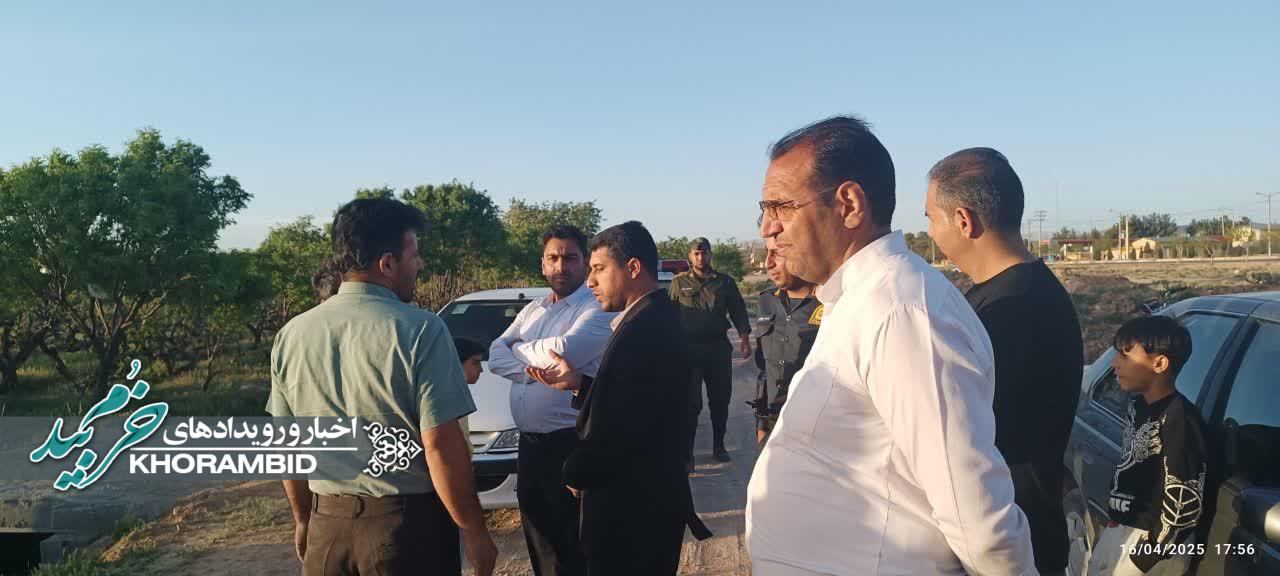 توقف و تخریب بنای غیر مجاز در باغ‌های حومه شهر قادرآباد