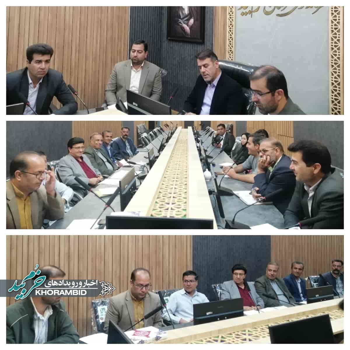 جلسه کمیسیون نظارت بر امور اصناف شهرستان