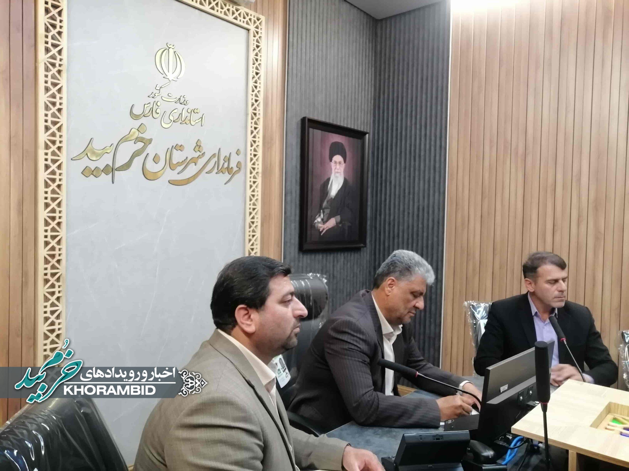 گزارش تصویری | اولین جلسه کارگروه اشتغال و سرمایه گذاری شهرستان خرم بید