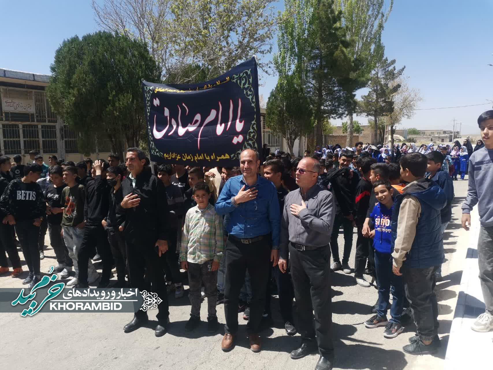 گالری تصاویر | عزاداری شهادت امام جعفر صادق علیه السلام در مدارس شهرستان