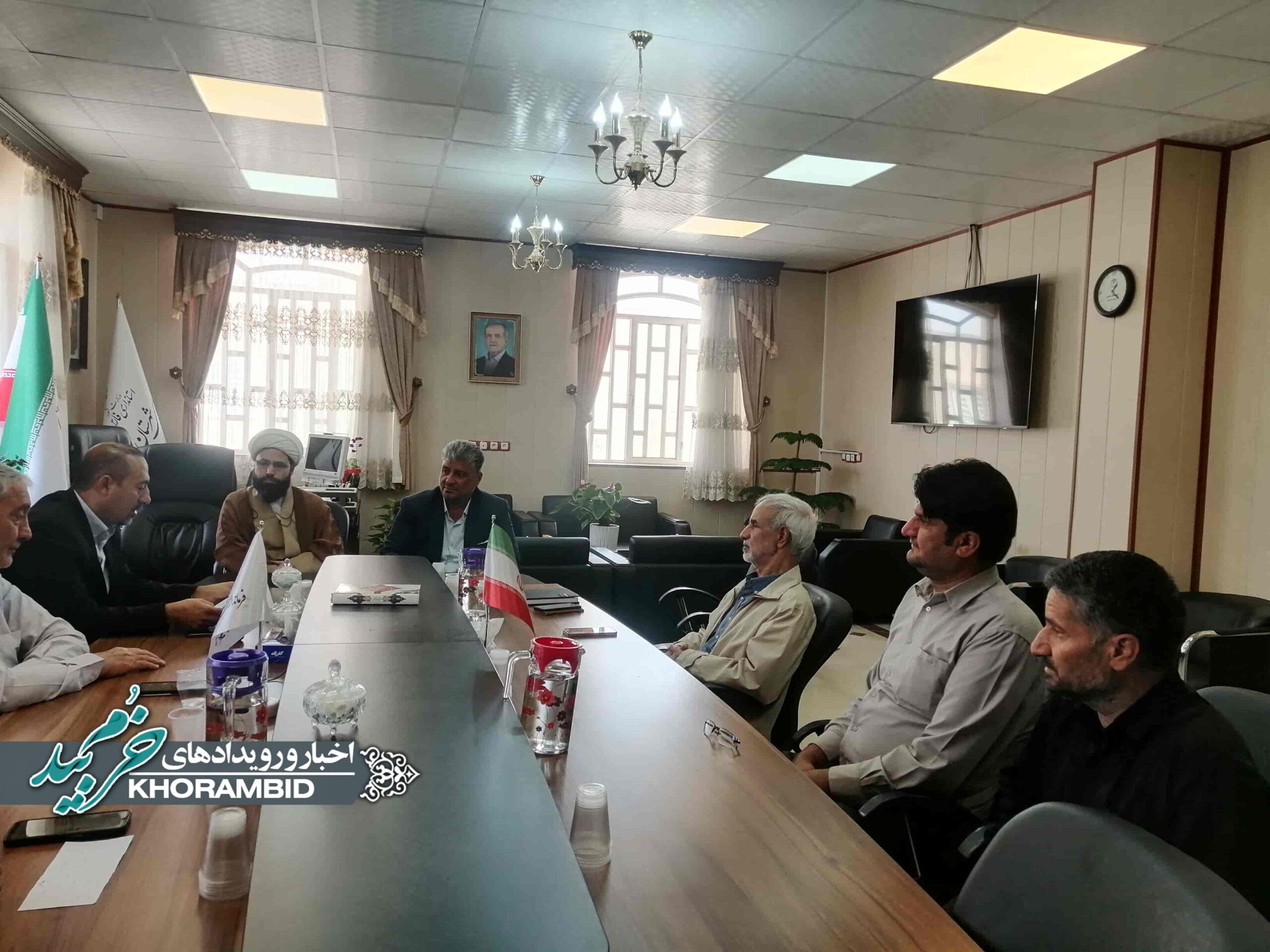 گزارش تصویری | نخستین جلسه هیأت امنای مسکن محرومین حساب ۱۰۰حضرت امام( ره ) شهرستان خرم بید گزارش تصویری | نخستین جلسه هیأت امنای مسکن محرومین حساب ۱۰۰حضرت امام( ره ) شهرستان خرم بید