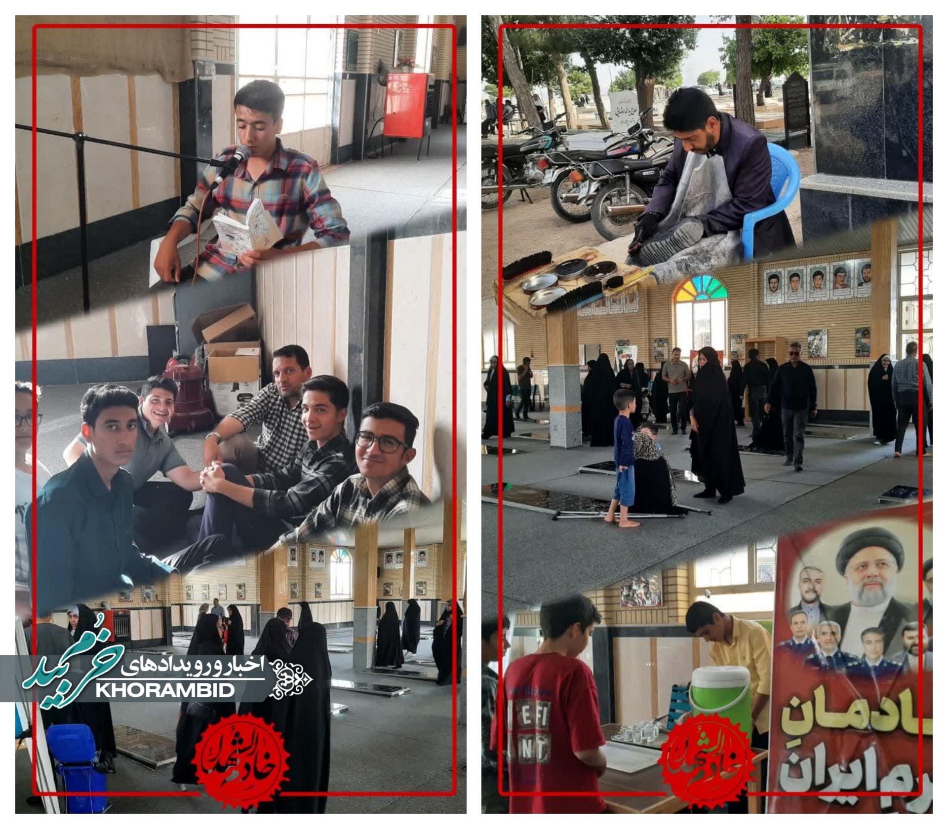 دوباره خادمی ۷۴ به نیابت از شهید جمهور و شهدای خدمت