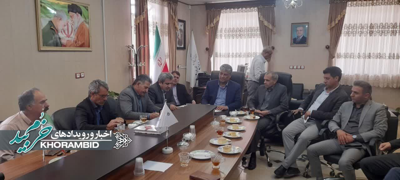 بررسی مسائل خرید گندم در نشست سه‌جانبه جهاد کشاورزی، غله و تعاون روستایی با فرمانداری خرم‌بید