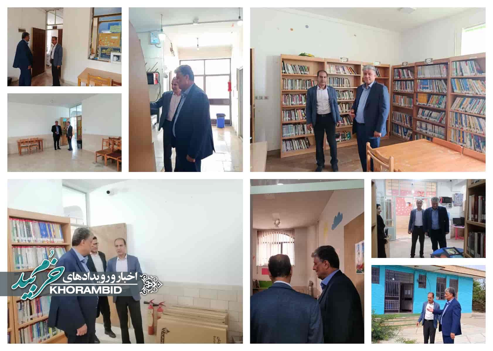 بازدید فرماندار خرم‌بید از کتابخانه‌های عمومی صفاشهر با هدف بررسی مشکلات و ارتقای خدمات فرهنگی