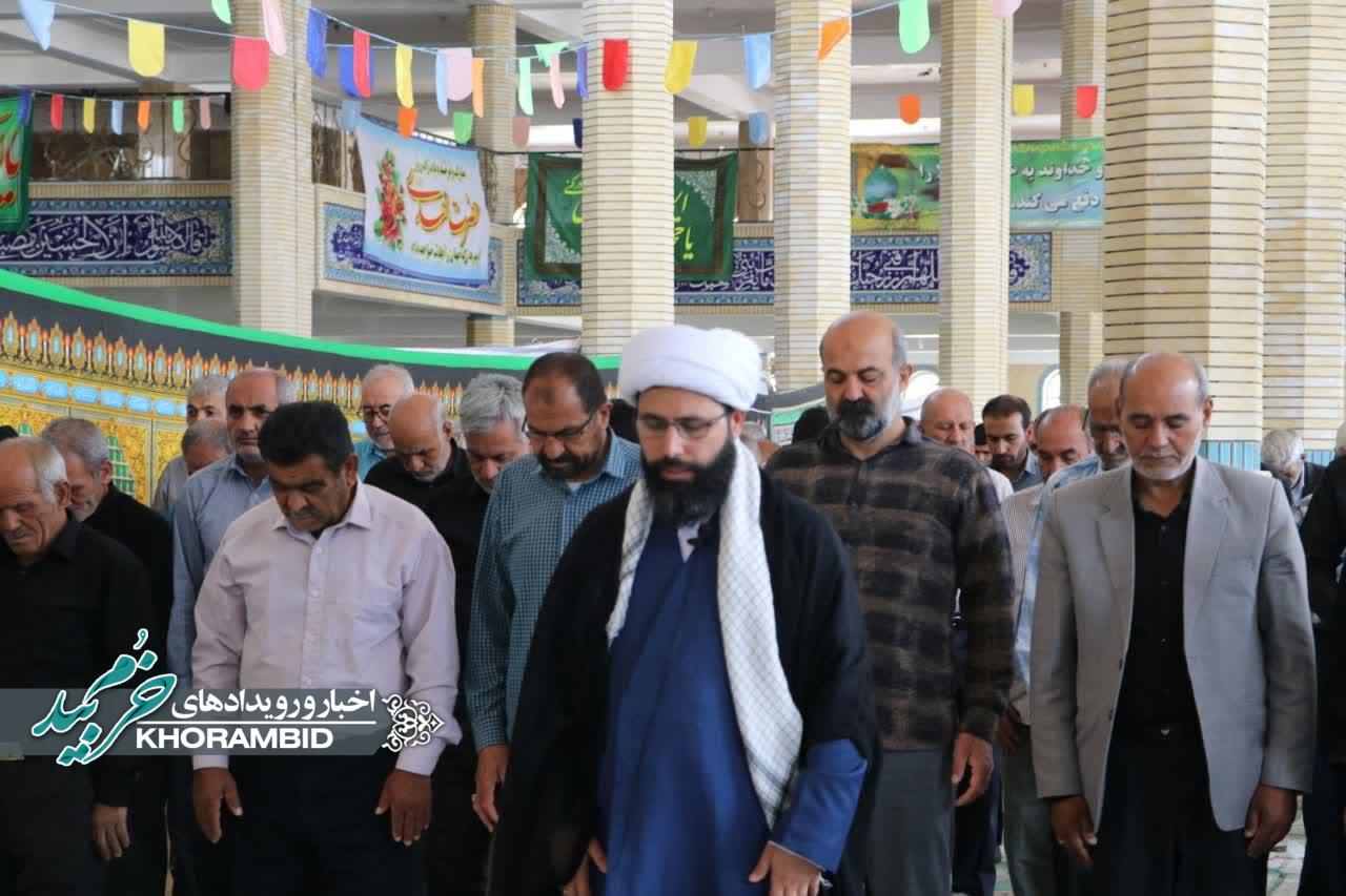 گزارش تصویری | مراسم پرشکوه نماز جمعه به امامت حجت الاسلام والمسلمین دهقان امام جمعه خرم بید