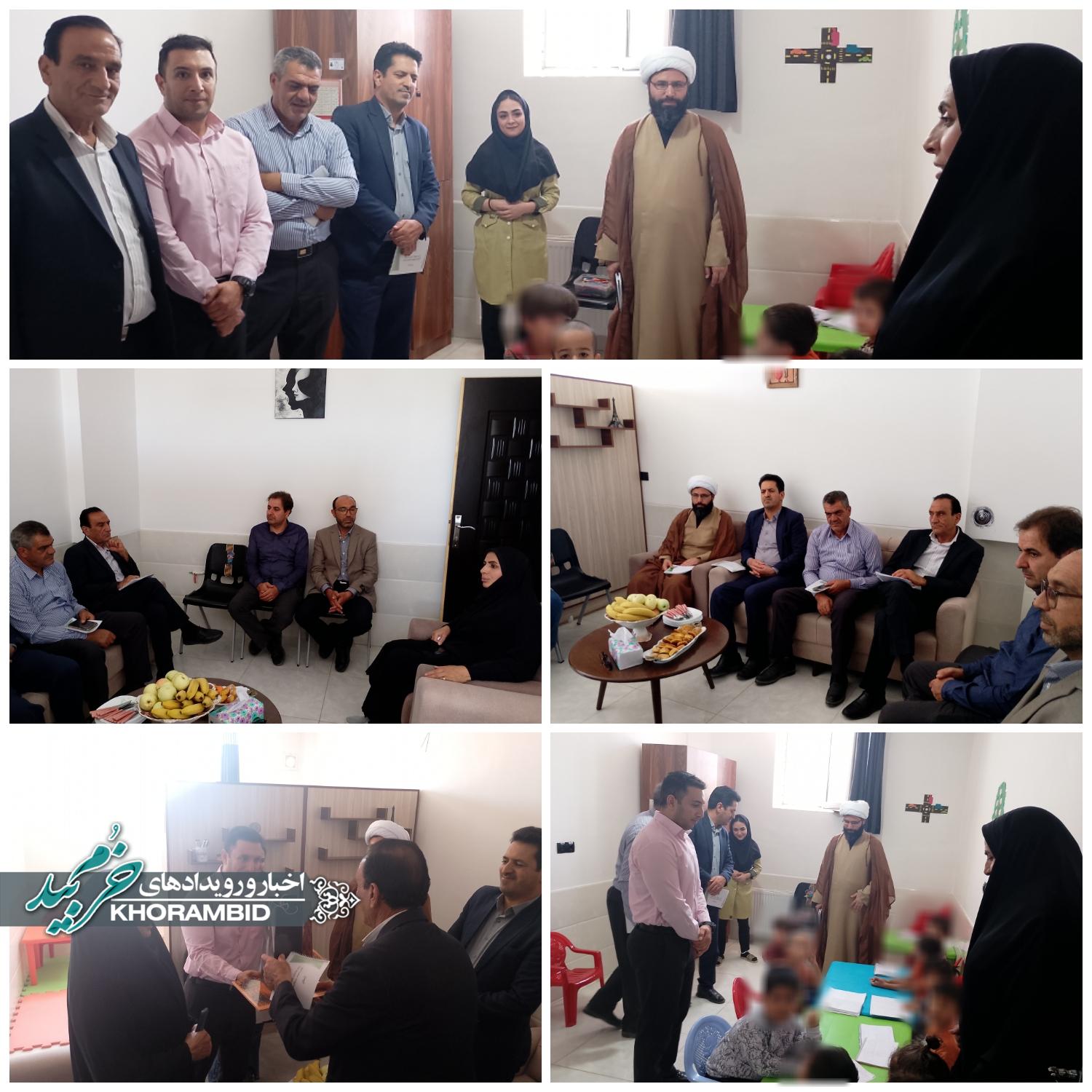 دیدار مسئولین شهرستان با کارکنان مرکز روزانه توانبخشی معلولین تلفیقی ارمغان دیدار مسئولین شهرستان با کارکنان مرکز روزانه توانبخشی معلولین تلفیقی ارمغان