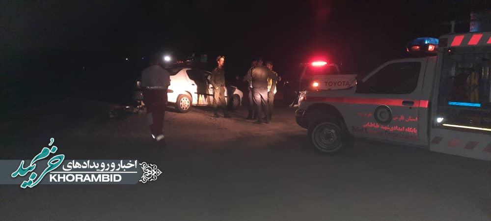 تصادف پژو ۲۰۶ و کامیون در جاده سعادتشهر به صفاشهر با ۲ مصدوم
