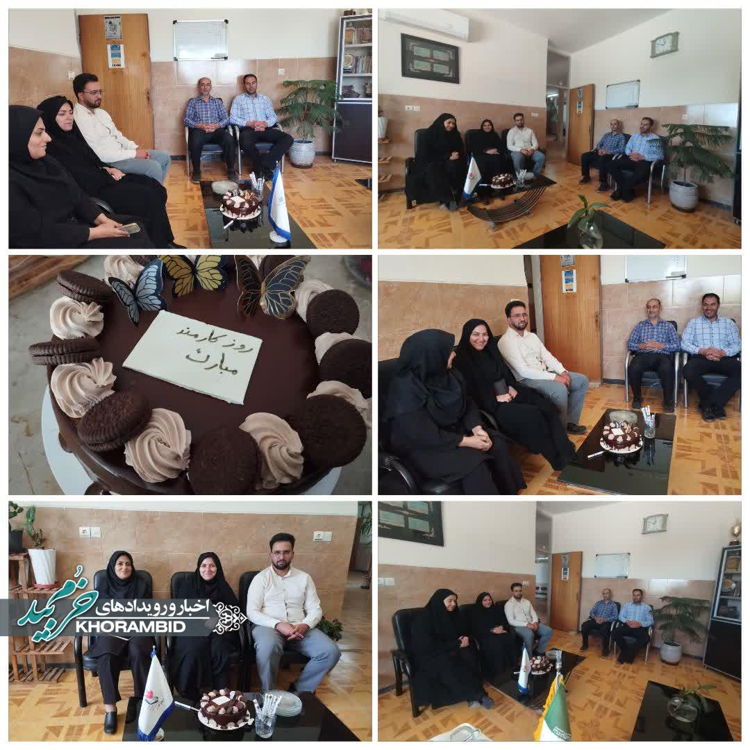 تقدیر از پرسنل بنیاد شهید به مناسبت روز کارمند