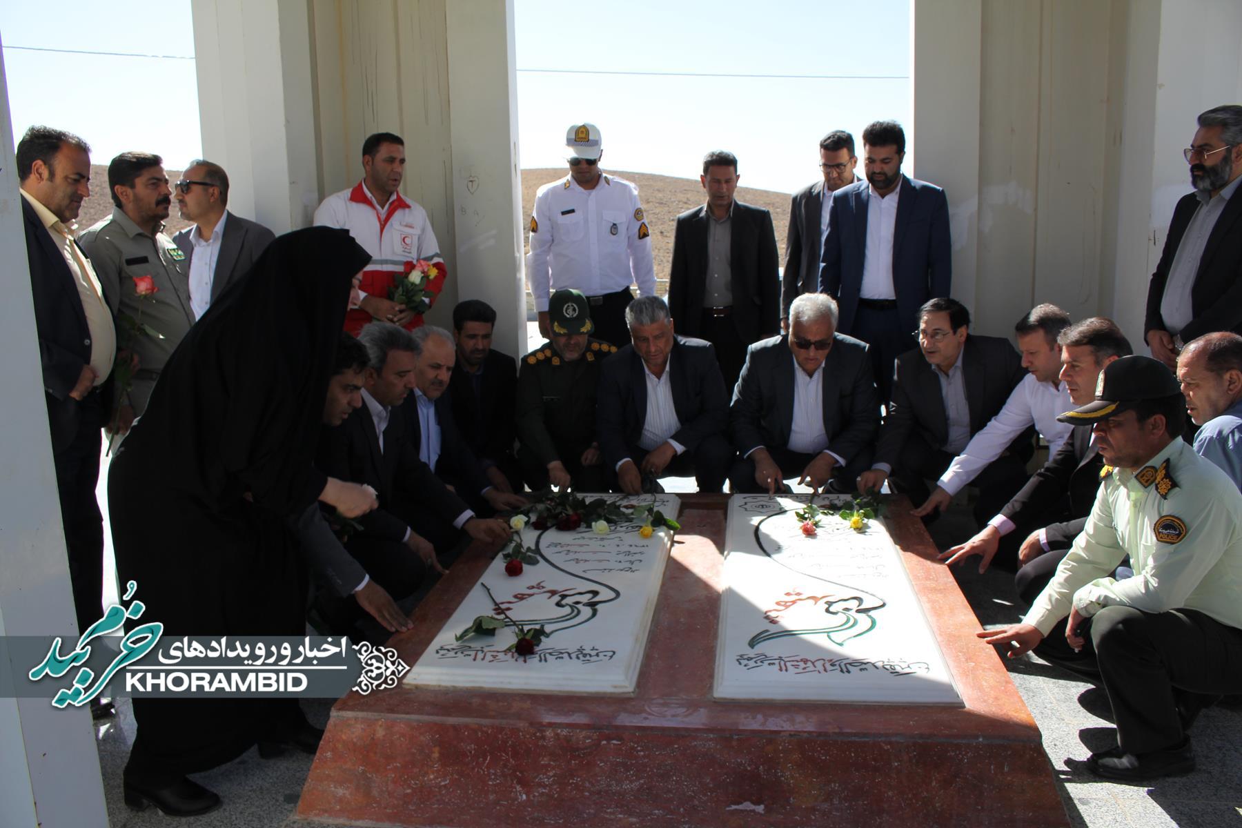 گزارش تصویری | چهارمین روز هفته دولت در خرم‌بید؛ افتتاح و کلنگ‌زنی چندین پروژه عمرانی و صنعتی