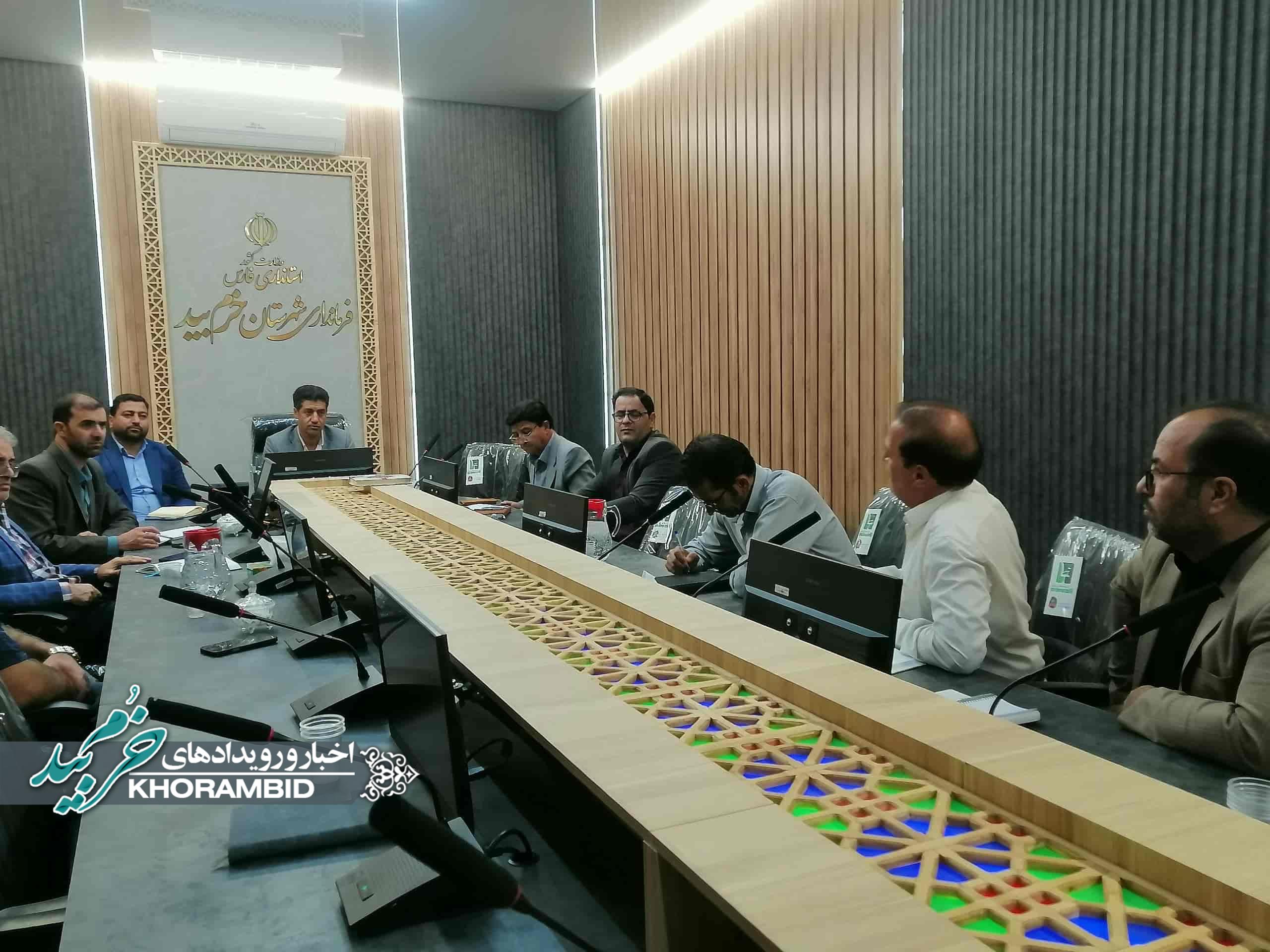 گزارش تصویری | برگزاری دومین جلسه هماهنگی حضور شهرستان خرم‌بید در نمایشگاه بین‌المللی توانمندی‌های صادراتی فارس