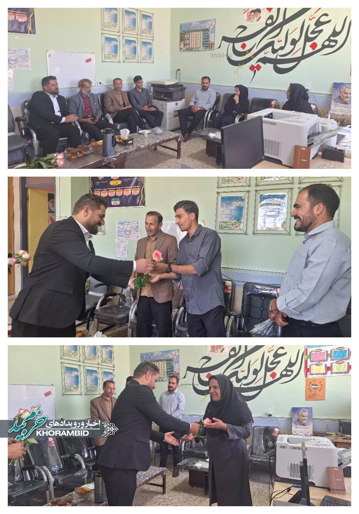 بازدید بخشدار مرکزی از مدرسه شهید رازی روستای مشکان در آستانه سال تحصیلی بازدید بخشدار مرکزی از مدرسه شهید رازی روستای مشکان در آستانه سال تحصیلی