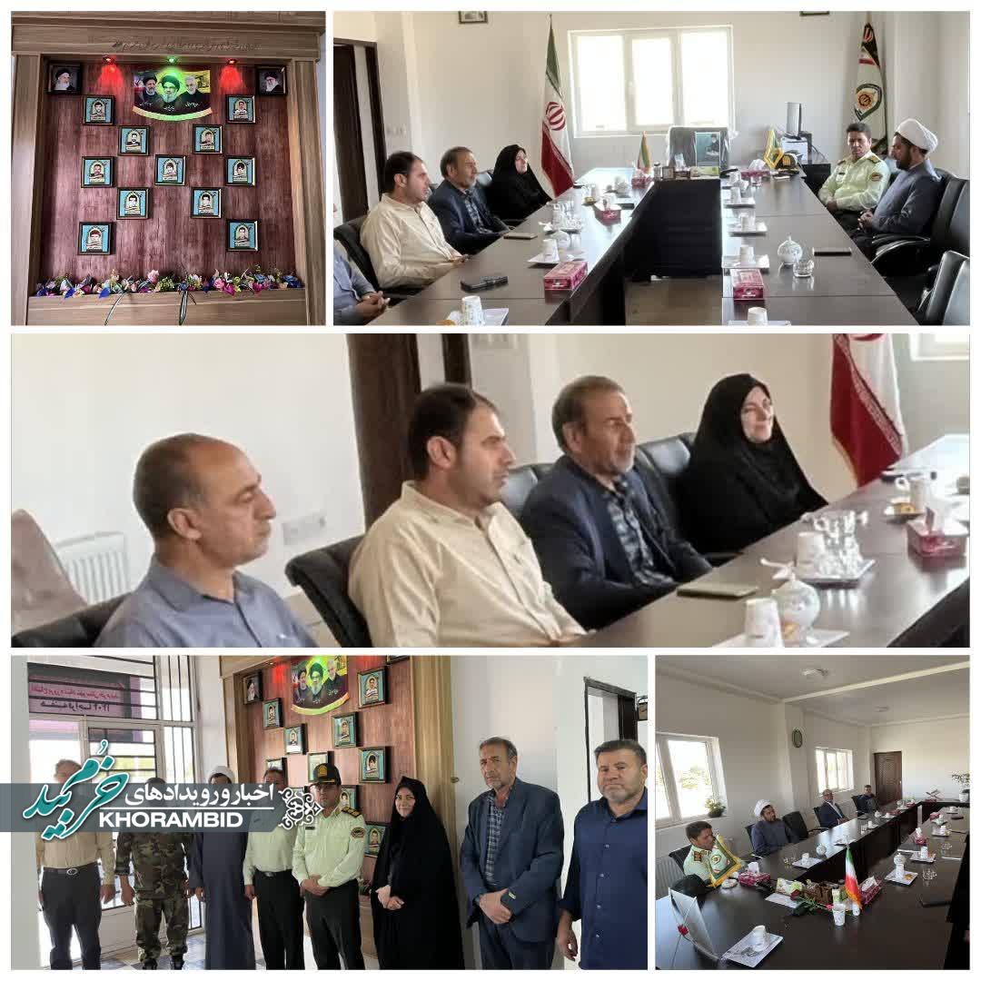 دیدار بارئیس نیروی انتظامی درهفته نیروی انتظامی