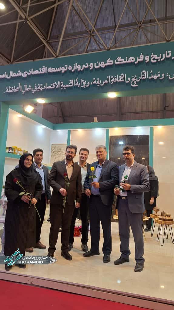 گزارش تصویری | فرماندار خرم‌بید در نمایشگاه شیراز اکسپو ۲۰۲۵ حضور یافت / تأکید بر معرفی ظرفیت‌های شهرستان در عرصه بین‌الملل