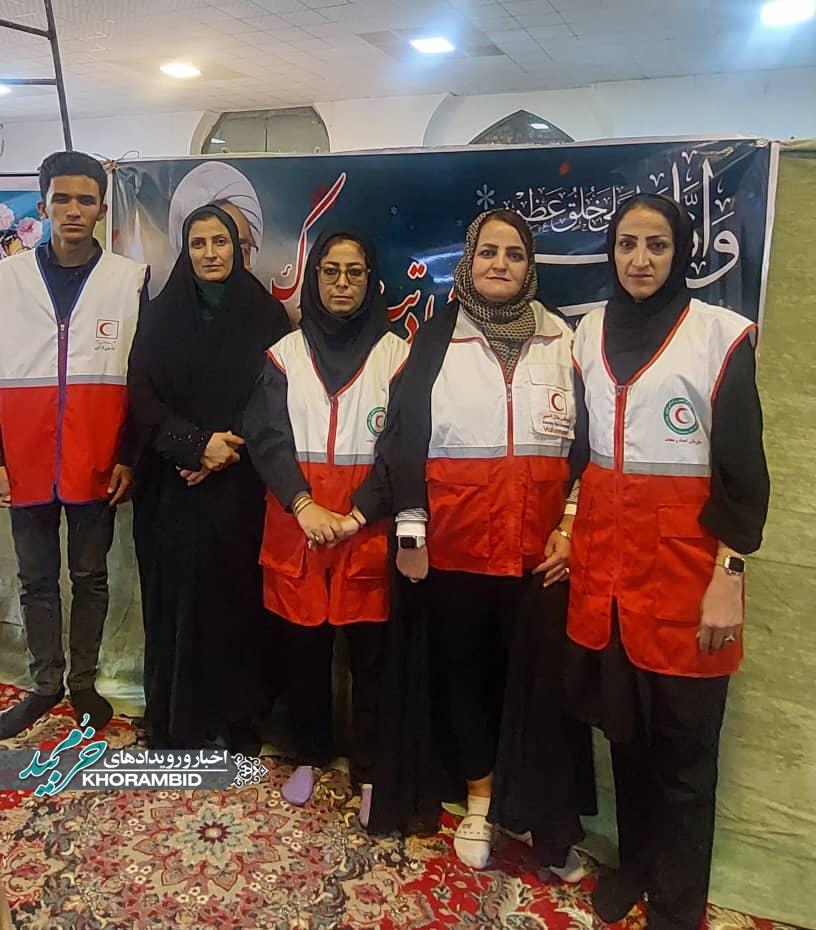 پوشش امدادی مراسم اولین سالگرد شهادت امام جمعه شهید حجت‌الاسلام حاج شیخ محمد صباحی