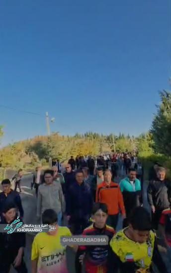 گزارش ویدیویی | پیاده‌روی خانوادگی در قادرآباد؛ پر از شور و انرژی!