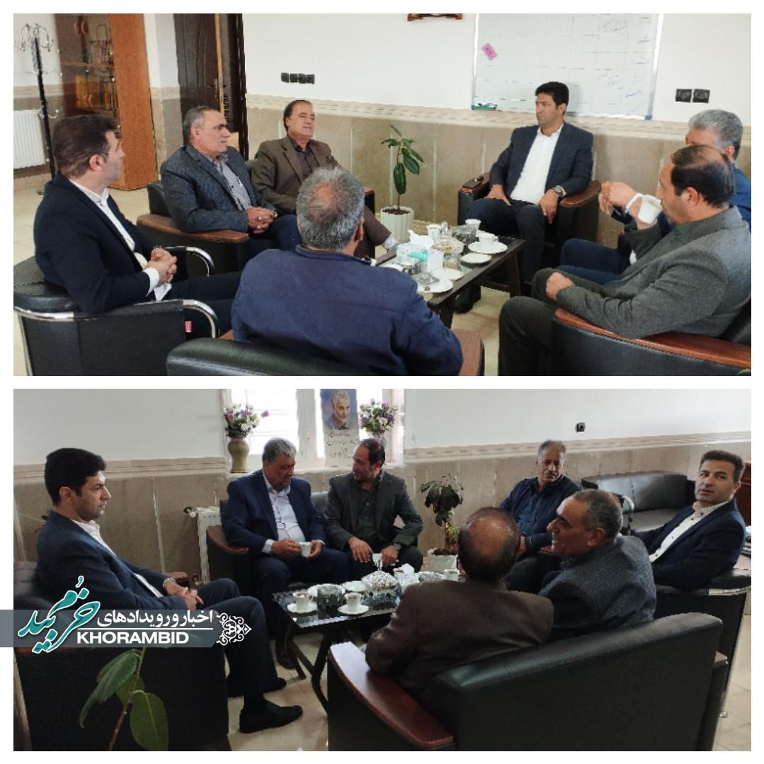 بازدید فرماندار شهرستان از اداره صمت