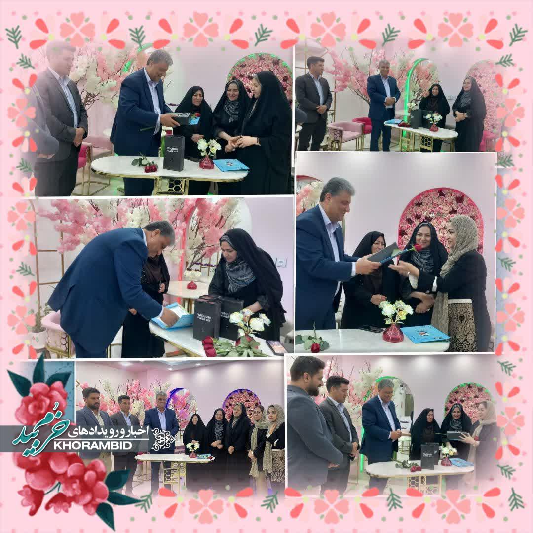 به مناسبت گرامیداشت روز پرستار تجلیل از فرزندان شهداء پرستار