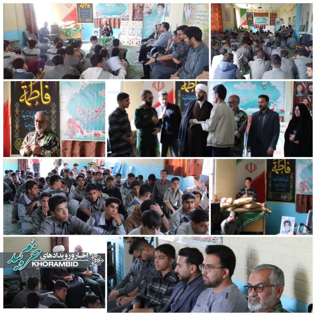 لاله‌ای از جنس ایثار؛ برگزاری یادواره شهید حسین اسلامی در هنرستان شهید چمران