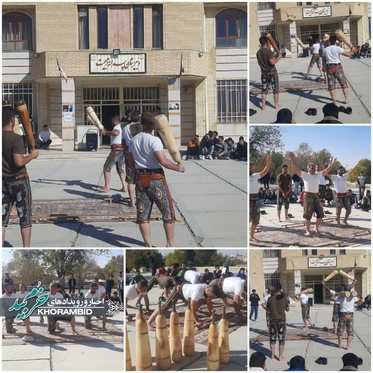 برپایی ورزش صبحگاهی و مسابقه طناب‌کشی در دبیرستان تربیت صفاشهر