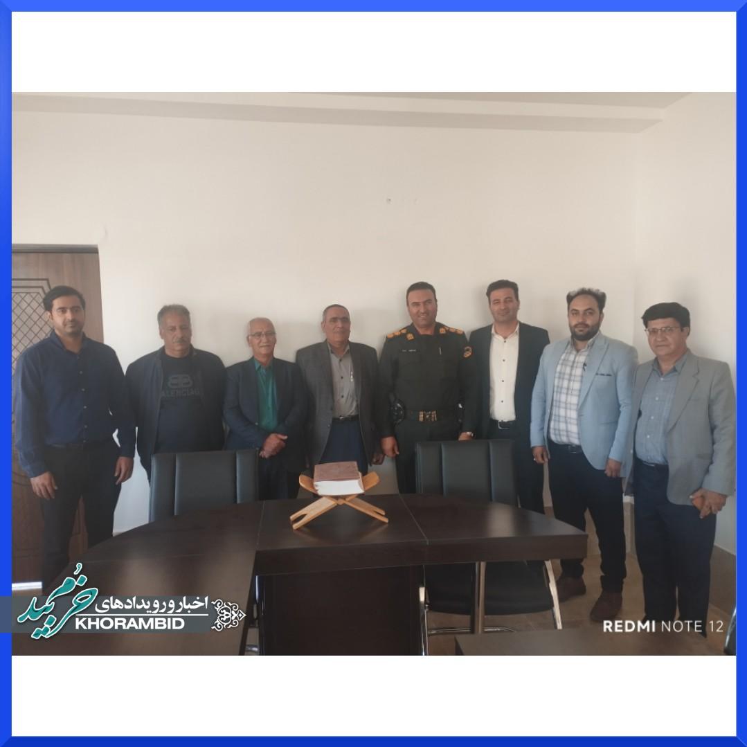 جلسه خوشآمد گویی به فرماندهی جدید نیروی انتظامی شهرستان