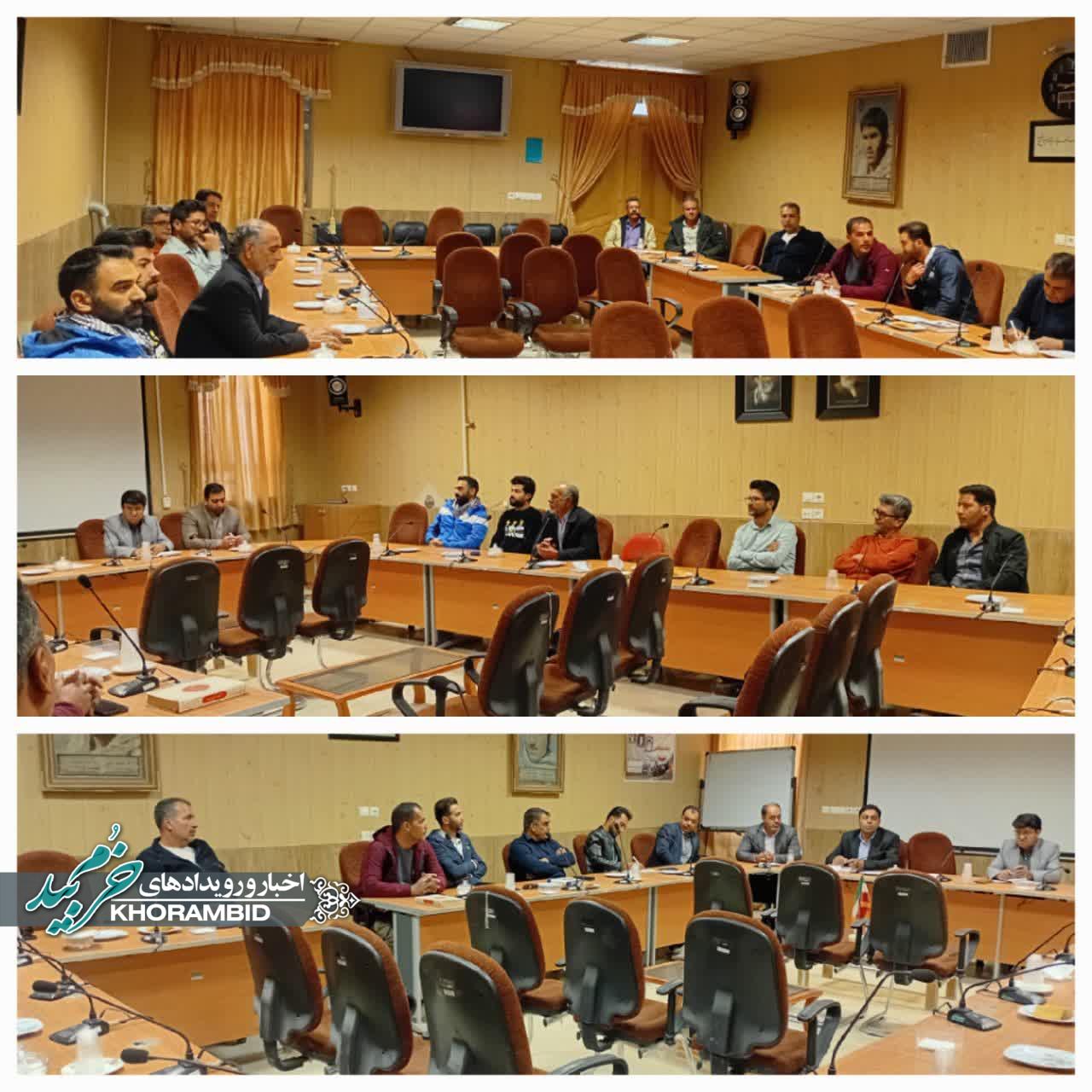 جلسه هماهنگی دوگانه سوز شدن نانوایی‌های شهرستان برگزار شد