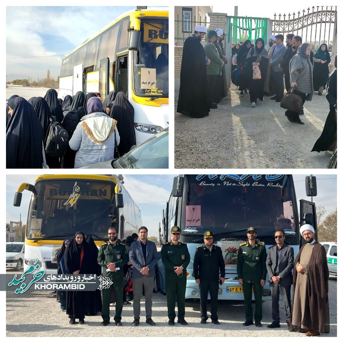 دختران صفاشهری راهی راهیان نور شدند