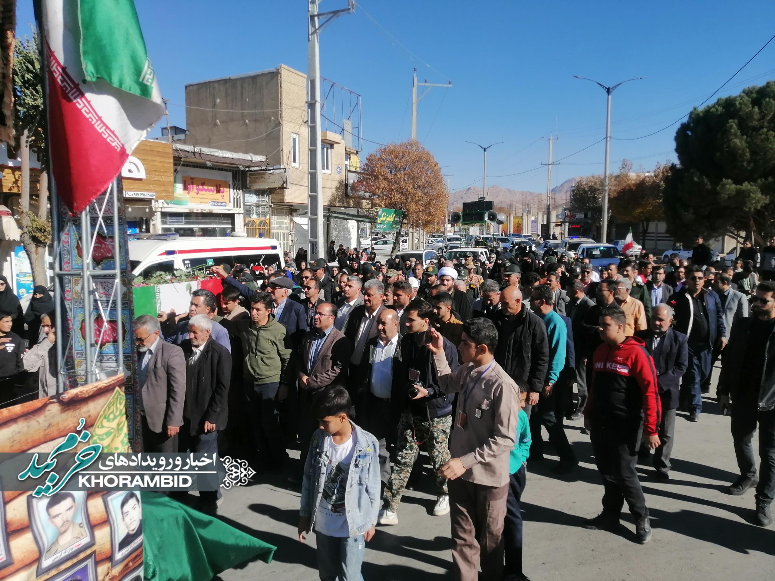 گزارش تصویری | استقبال باشکوه از پیکر مطهر شهید گمنام در صفاشهر