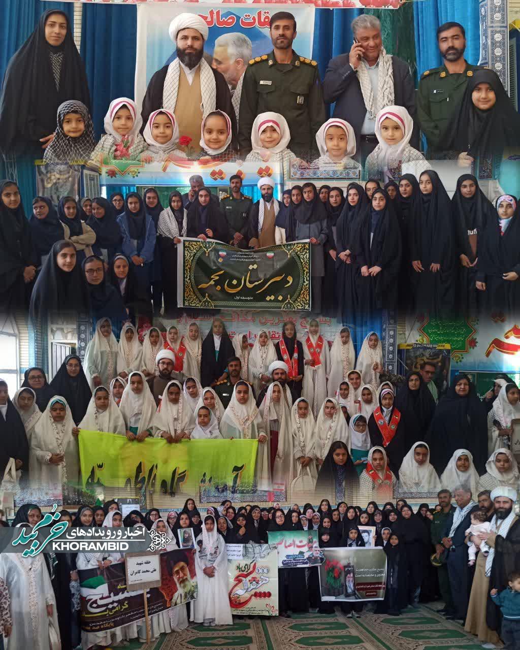 حضور پرشور دانش‌آموزان در نماز جمعه 30 آبان صفاشهر؛ الگویی درخشان برای نسل فردا