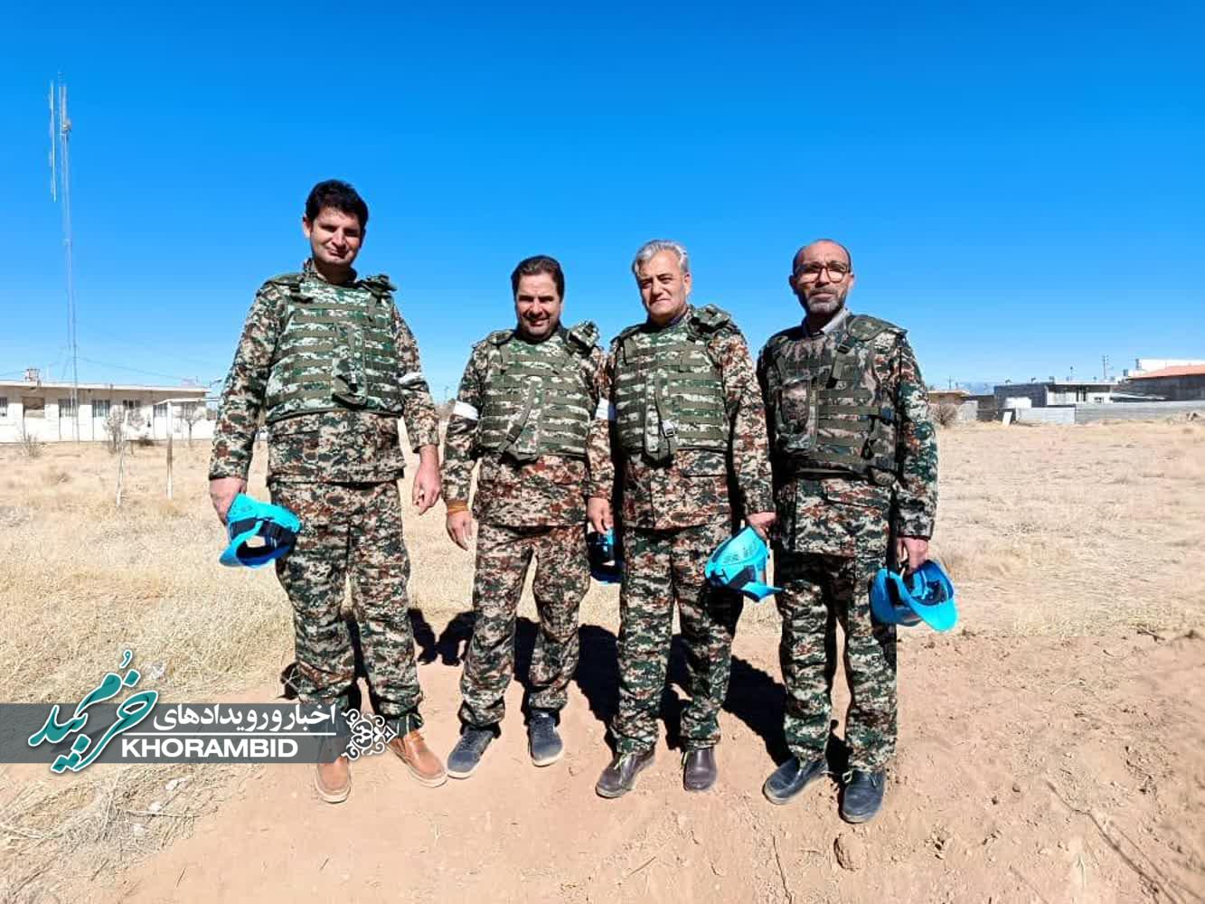 برگزاری مسابقات پینت بال بمناسبت گرامیداشت هفته بسیج