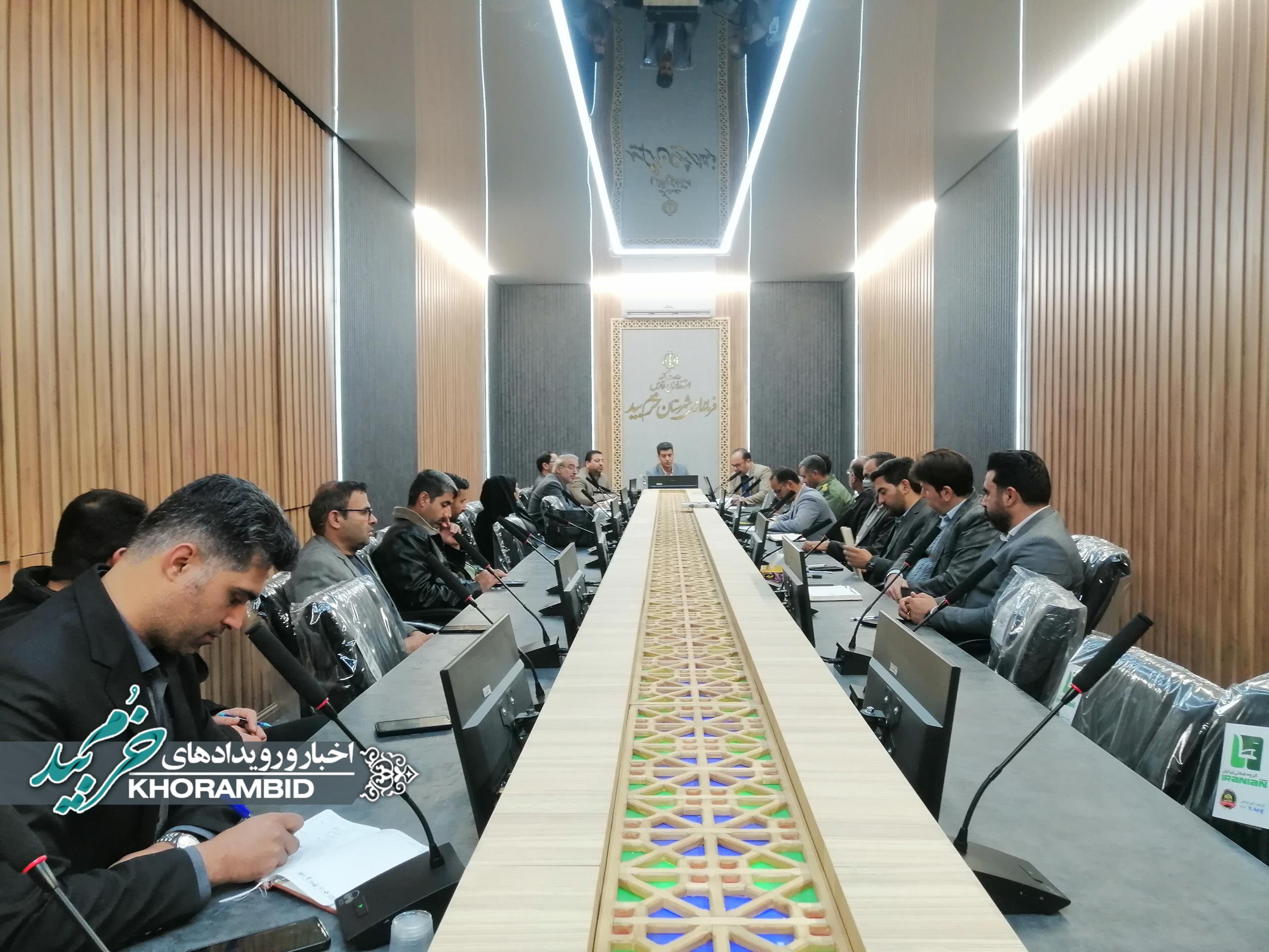 گزارش تصویری | دهمین جلسه کارگروه اشتغال و سرمایه‌گذاری شهرستان خرم‌بید برگزار شد