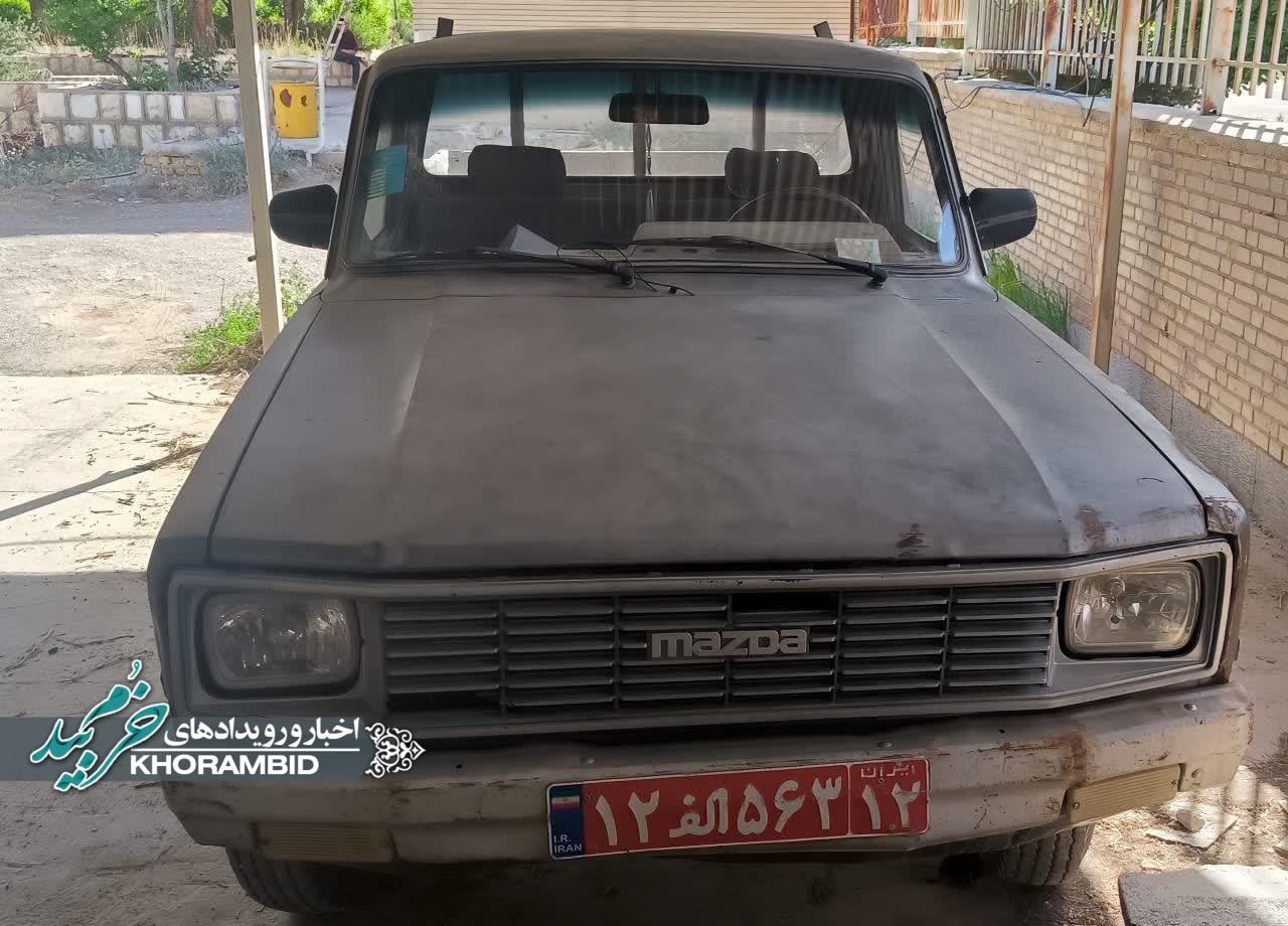 آگهی مزایده فروش یک دستگاه خودرو مزدا دانشگاه پیام نور مرکز صفاشهر