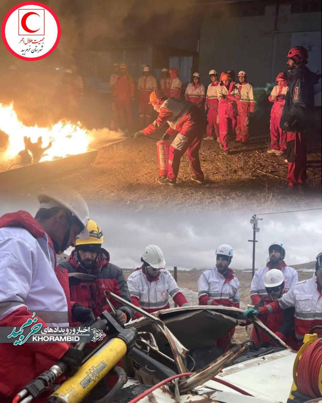 برگزاری دوره آموزشی جستجو و نجات در حوادث جاده ای و ترافیکی
