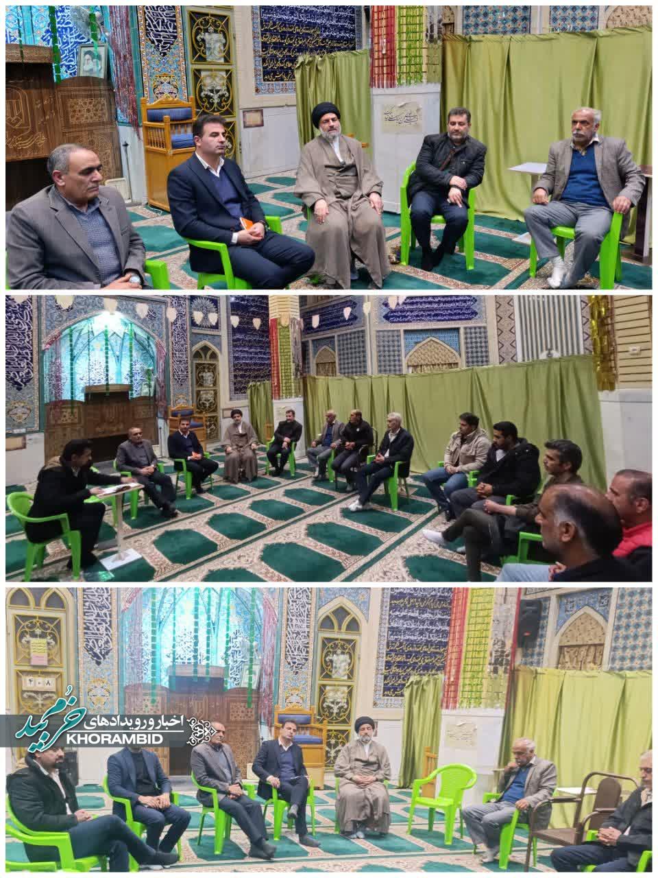 بررسی چالش‌ها و راهکارهای توسعه نمایندگی اتاق اصناف بخش مشهد مرغاب در جلسه هم‌اندیشی با مسئولان