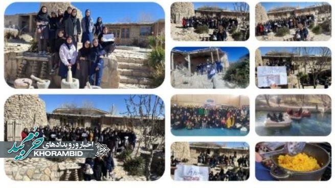 گزارش خبری اردوی علمی &#۸۲۱۱; تفریحی «راهیان پیشرفت و سفر «یادگیری» دبیرستان نجمه