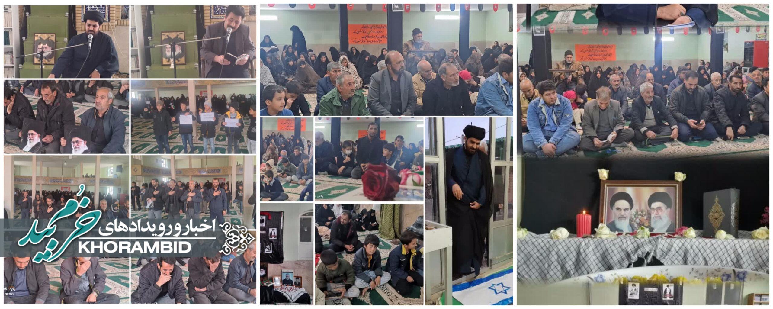 مِشکان بوم فرهنگ و فرهیختگی در پنجمین شب شهادت امام امت