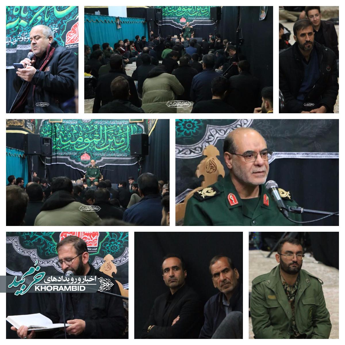 اجتماع شور جوانان علوی با حضور سردار حاج ابراهیم بیانی