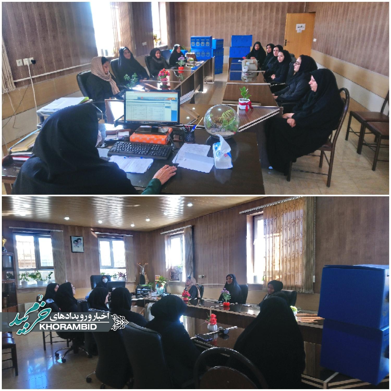 جلسه هماهنگی و تحویل صندوق های فطریه