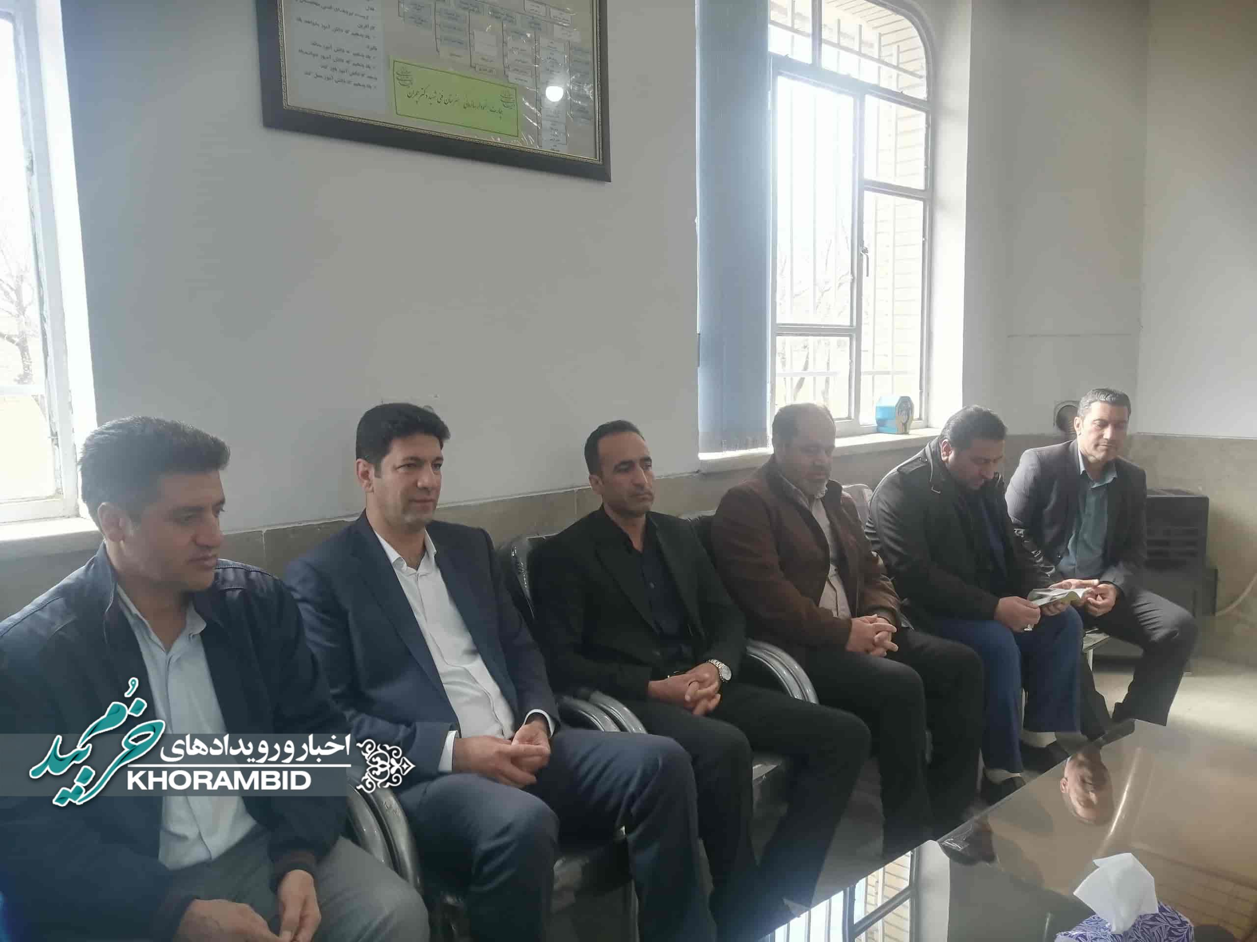بازدید معاونان فرماندار خرم بید از ستاد اسکان نوروزی؛ آمادگی کامل مدارس برای پذیرش مسافران