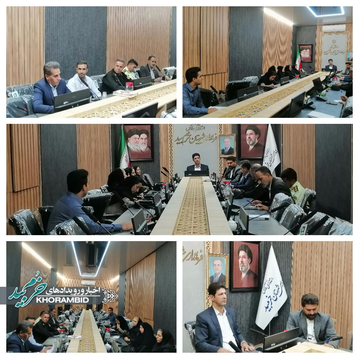 جلسه کارگروه ثبت وقایع حیاتی شهرستان خرم بید به ریاست معاون فرماندار برگزار شد / تأکید بر ثبت دقیق و همکاری دستگاهها جلسه کارگروه ثبت وقایع حیاتی شهرستان خرم بید به ریاست معاون فرماندار برگزار شد / تأکید بر ثبت دقیق و همکاری دستگاهها