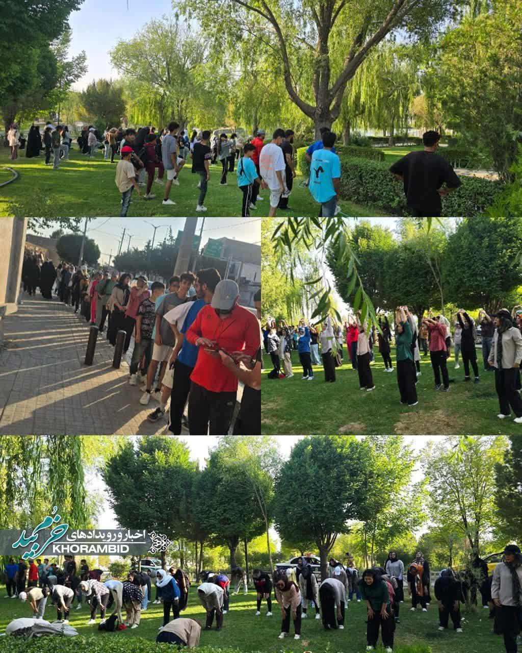 برگزاری موفق رویداد ورزشی با استقبال پرشور شهروندان